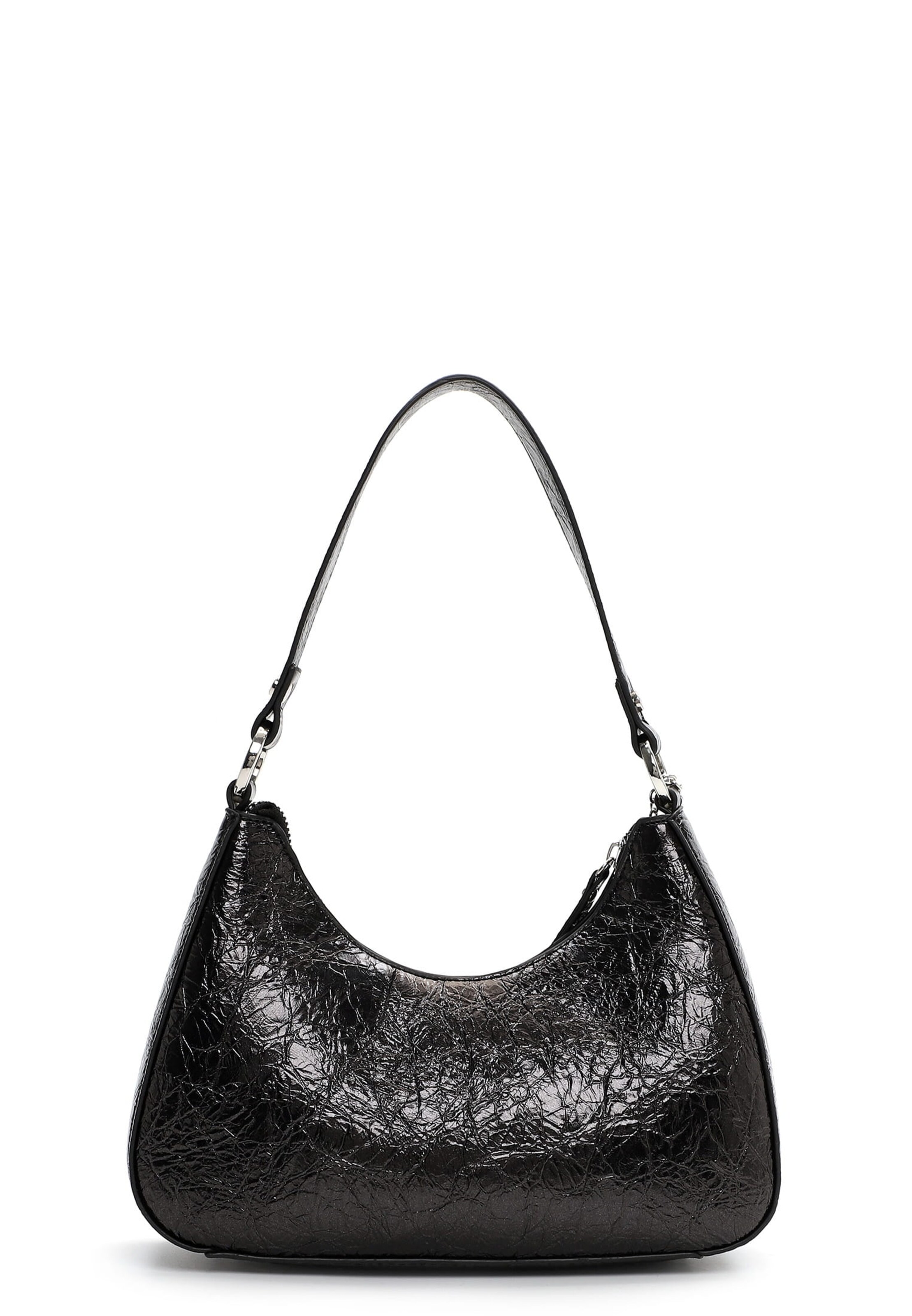 Poche ventrale 'Gilla' Tamaris en noir