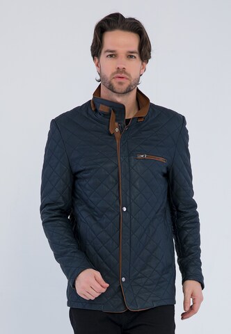 Giorgio di Mare Between-season jacket in Blue: front