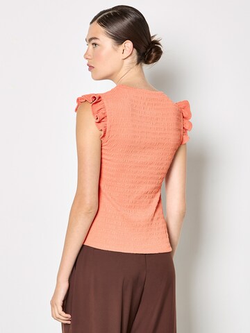 T-shirt Apricot en rose