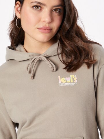 LEVI'S ® Sweatshirt 'Graphic Standard Hoodie' in Grün