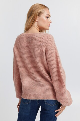 PULZ Jeans Sweater 'IRIS' in Pink