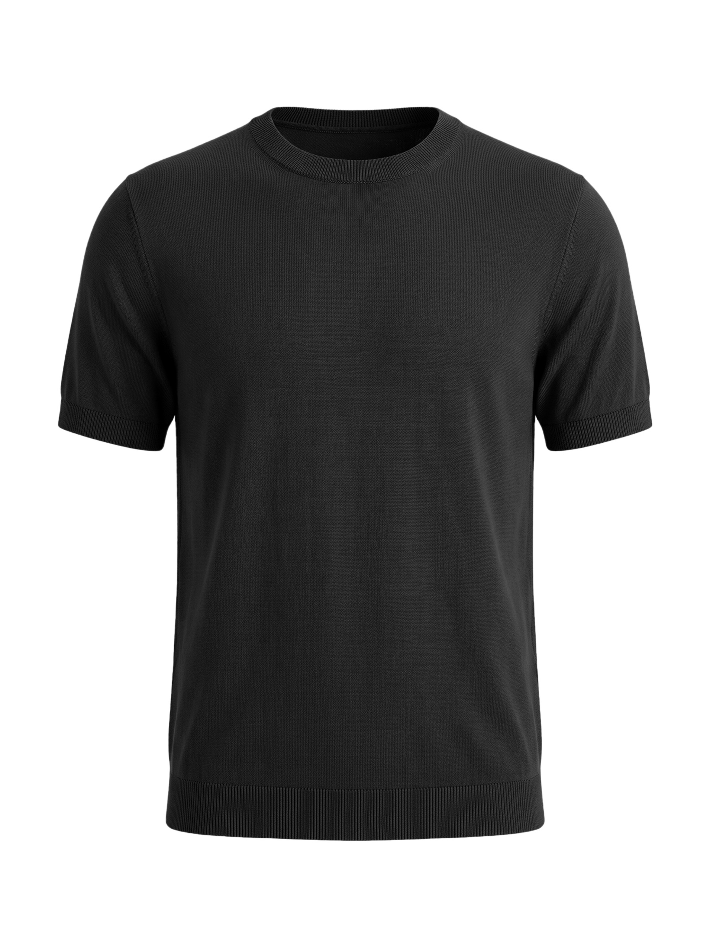 T-Shirt Vantory en noir : devant