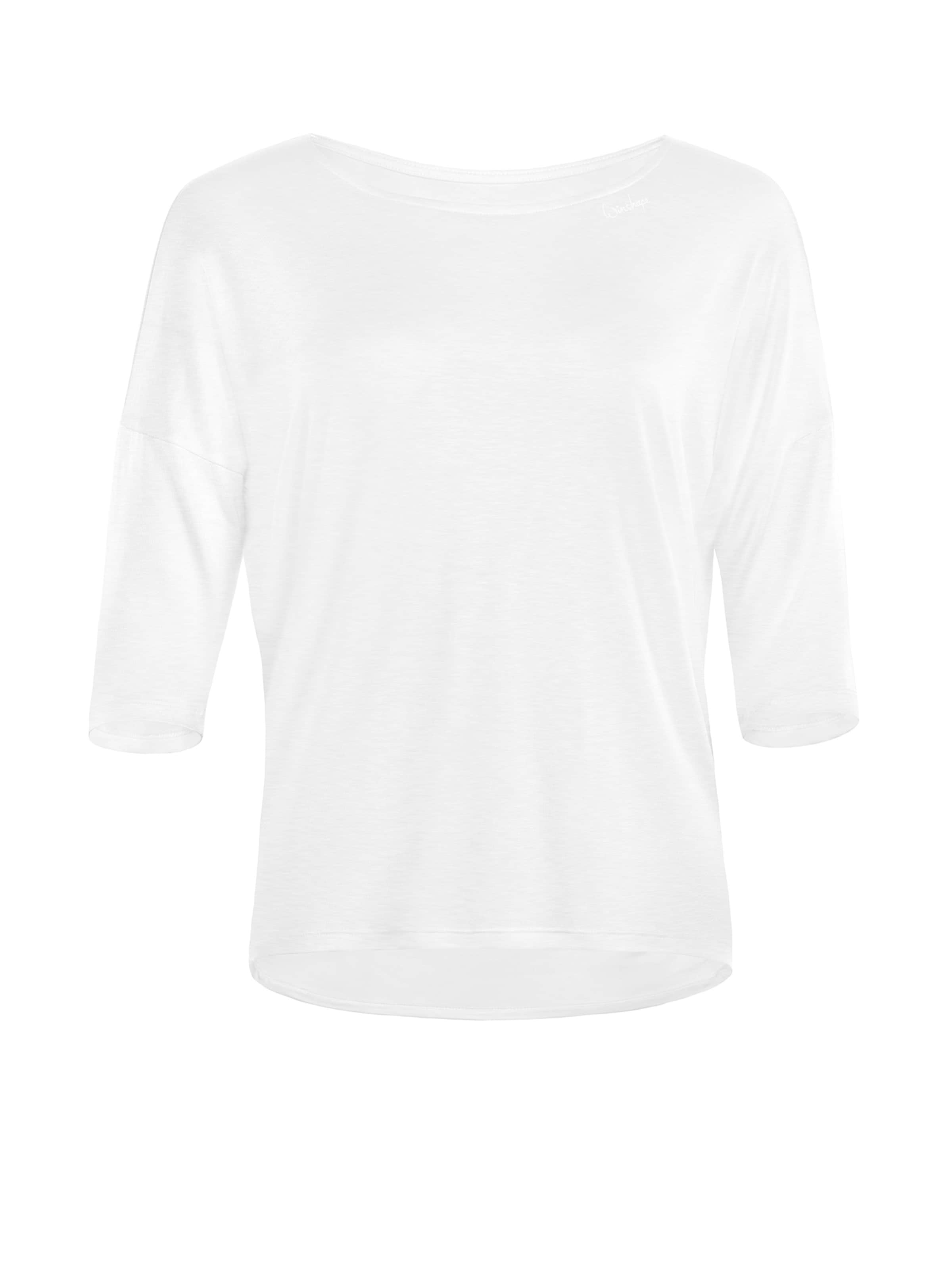 Tricou funcțional 'Bams001 ' de la Winshape pe alb: față