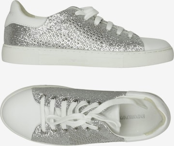 Emporio Armani Sneaker 38 in Silber: Vorderseite
