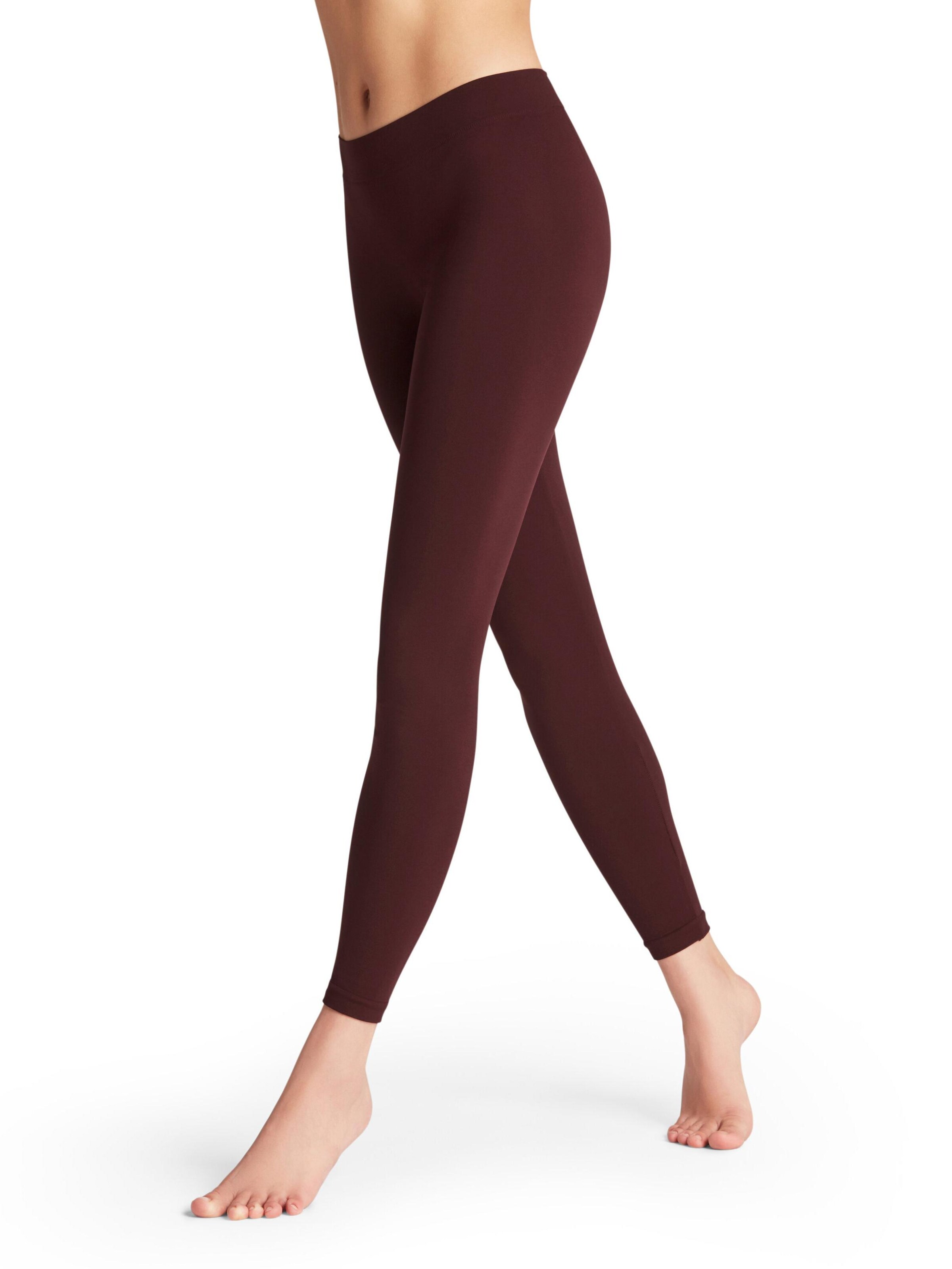 FALKE Skinny Leggings 'Seamless' in Red