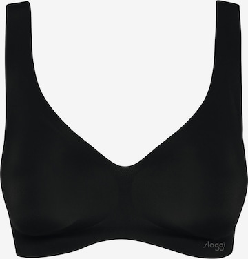 Invisible Soutien-gorge ' ZERO Feel ' SLOGGI en noir : devant