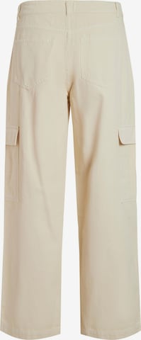 VILA - regular Pantalón vaquero cargo 'Tilo' en beige