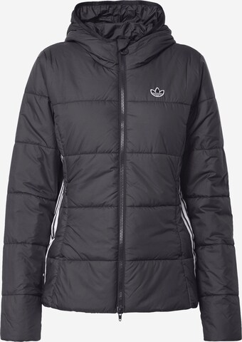 Veste d’hiver ADIDAS ORIGINALS en noir : devant