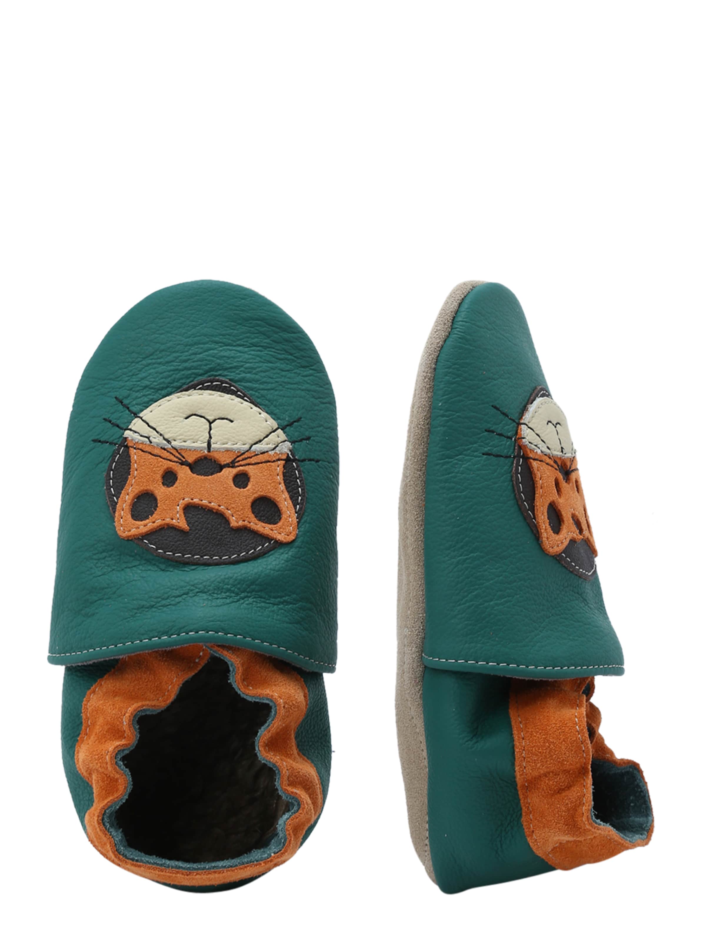 BECK Botičky pro první krůčky 'Kleiner Tiger' – zelená