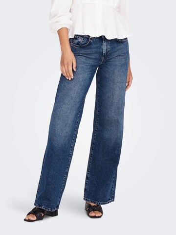 Only Tall Wide leg Jeans 'HOPE' in Blauw: voorkant