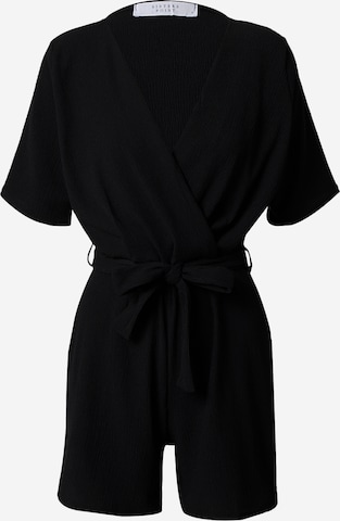 SISTERS POINT Jumpsuit 'EGINA' in Zwart: voorkant