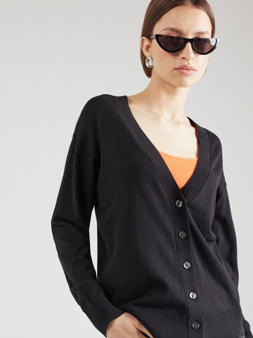 Banana Republic Knit Cardigan 'FOREVER' in Black