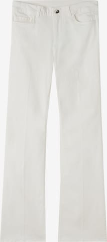 CALZEDONIA Flared Jeans in White: front