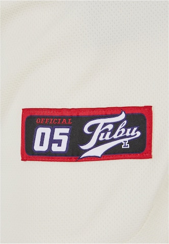 FUBU - Camiseta funcional en blanco