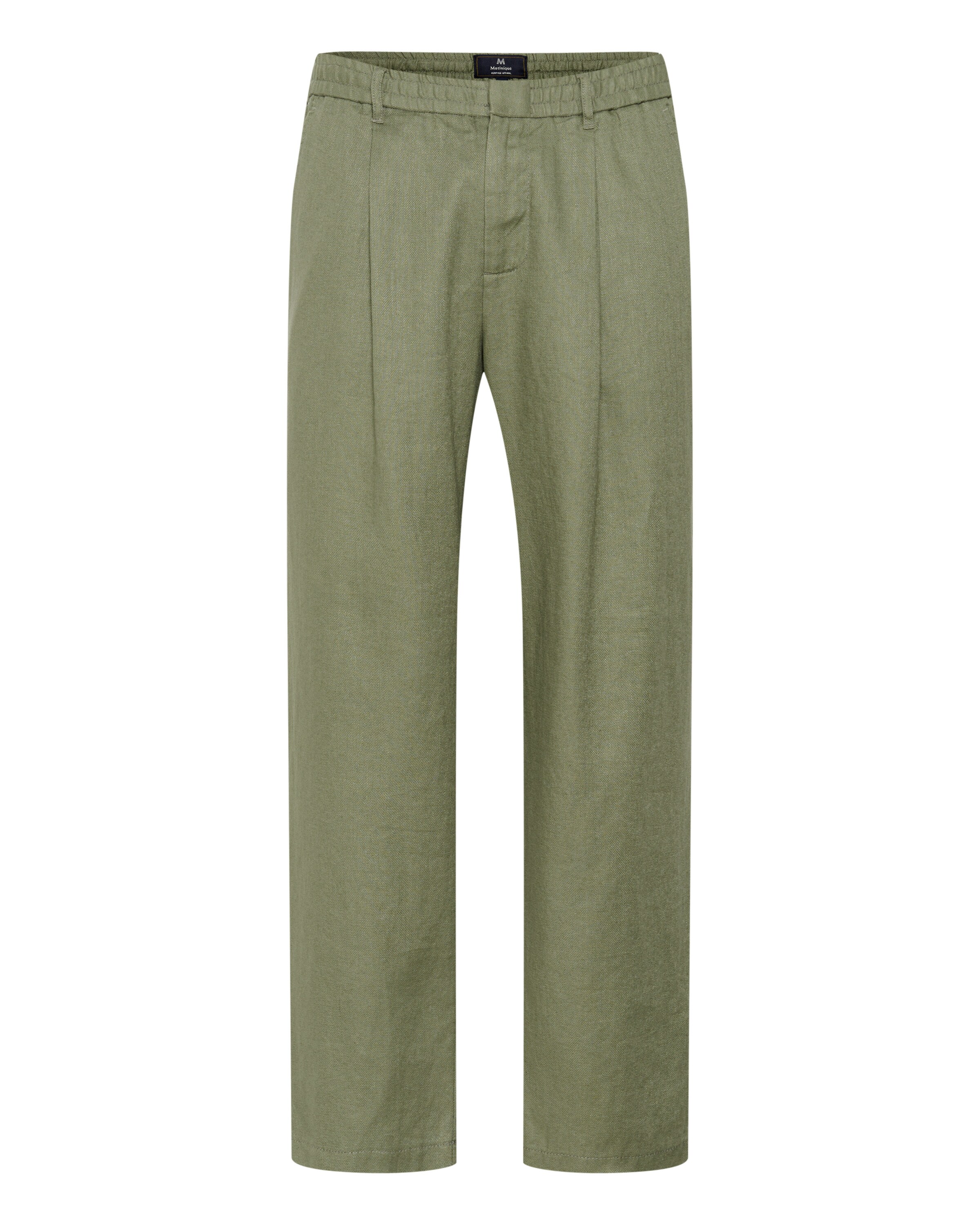 Matinique Hose 'Fisher' in Grün: Vorderseite