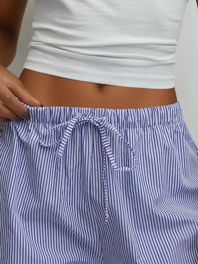 Hiccup Hose in blau / weiß, Produktansicht