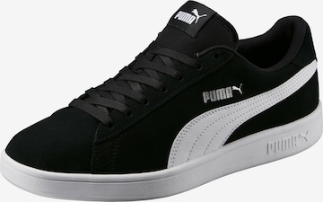 Baskets basses 'Smash v2' PUMA en noir : devant