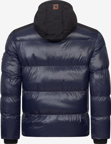 Geo Norway Winterjas in Blauw