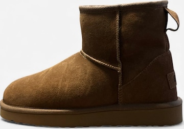 Begoria Booties 'Suede' in Brown: front