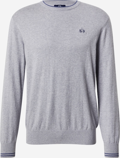 Megztinis iš La Martina, spalva – safyro / pilka, Prekių apžvalga