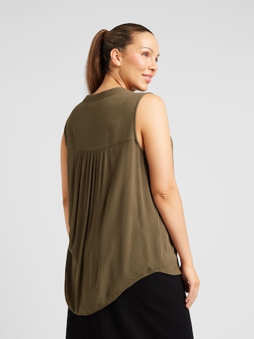 ONLY Carmakoma Blouse 'JETTE' in Green