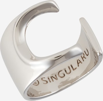 Singularu Ring in Silver: front