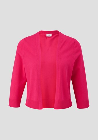 s.Oliver BLACK LABEL Knit Cardigan in Pink