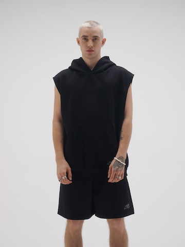 Pacemaker Sweatshirt 'Xaver' i svart: forside