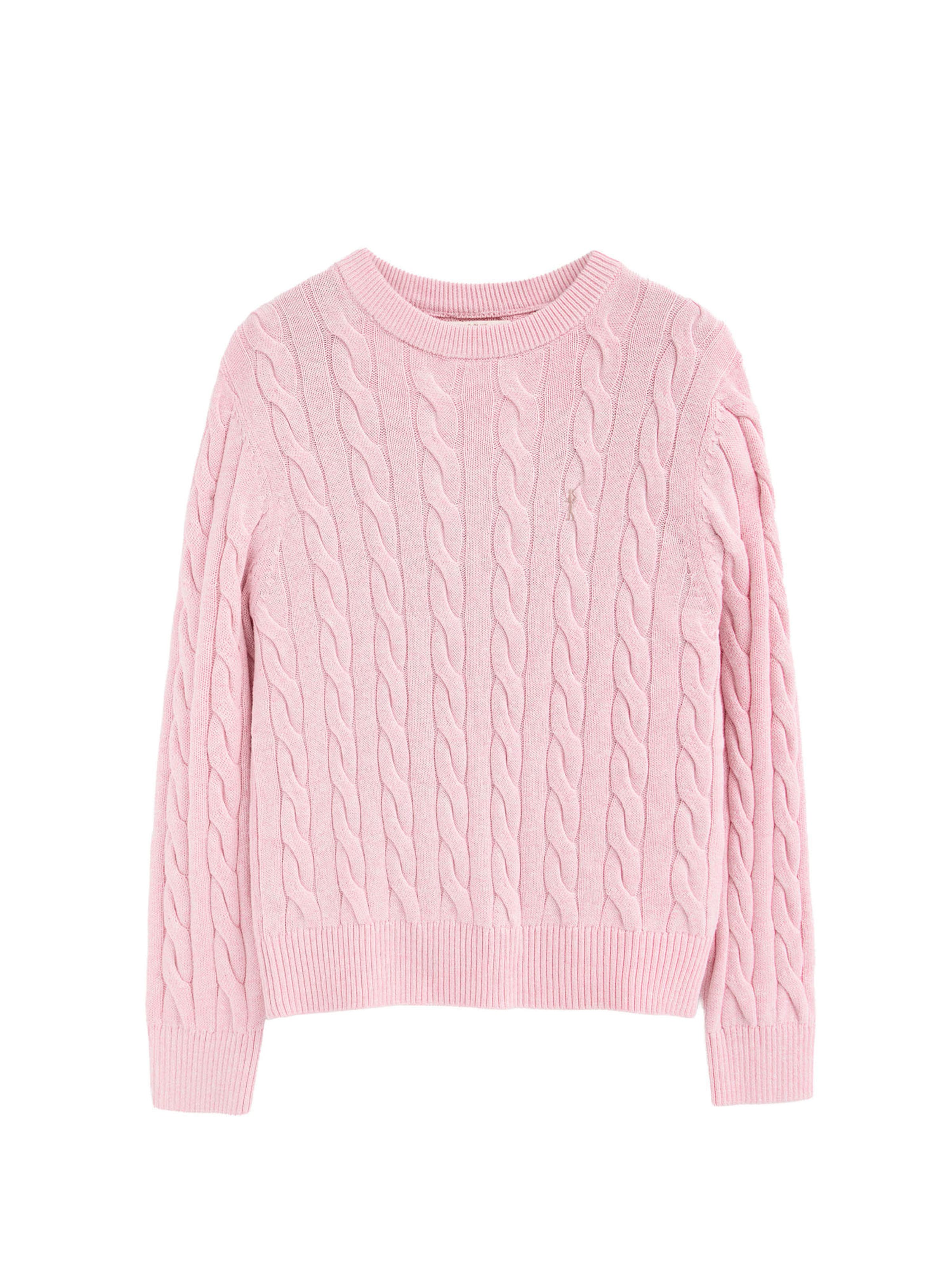 Polo Club Pullover ' RIGBY' in Pink: Vorderseite