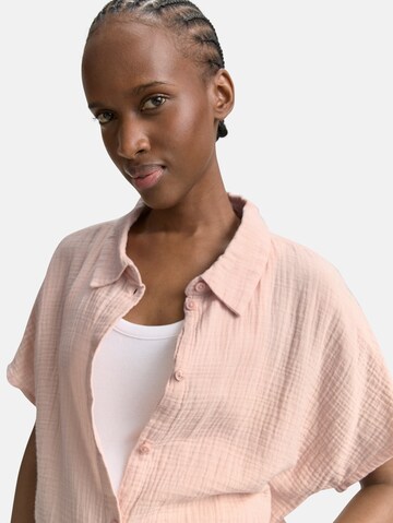 TOM TAILOR DENIM Blouse in Pink