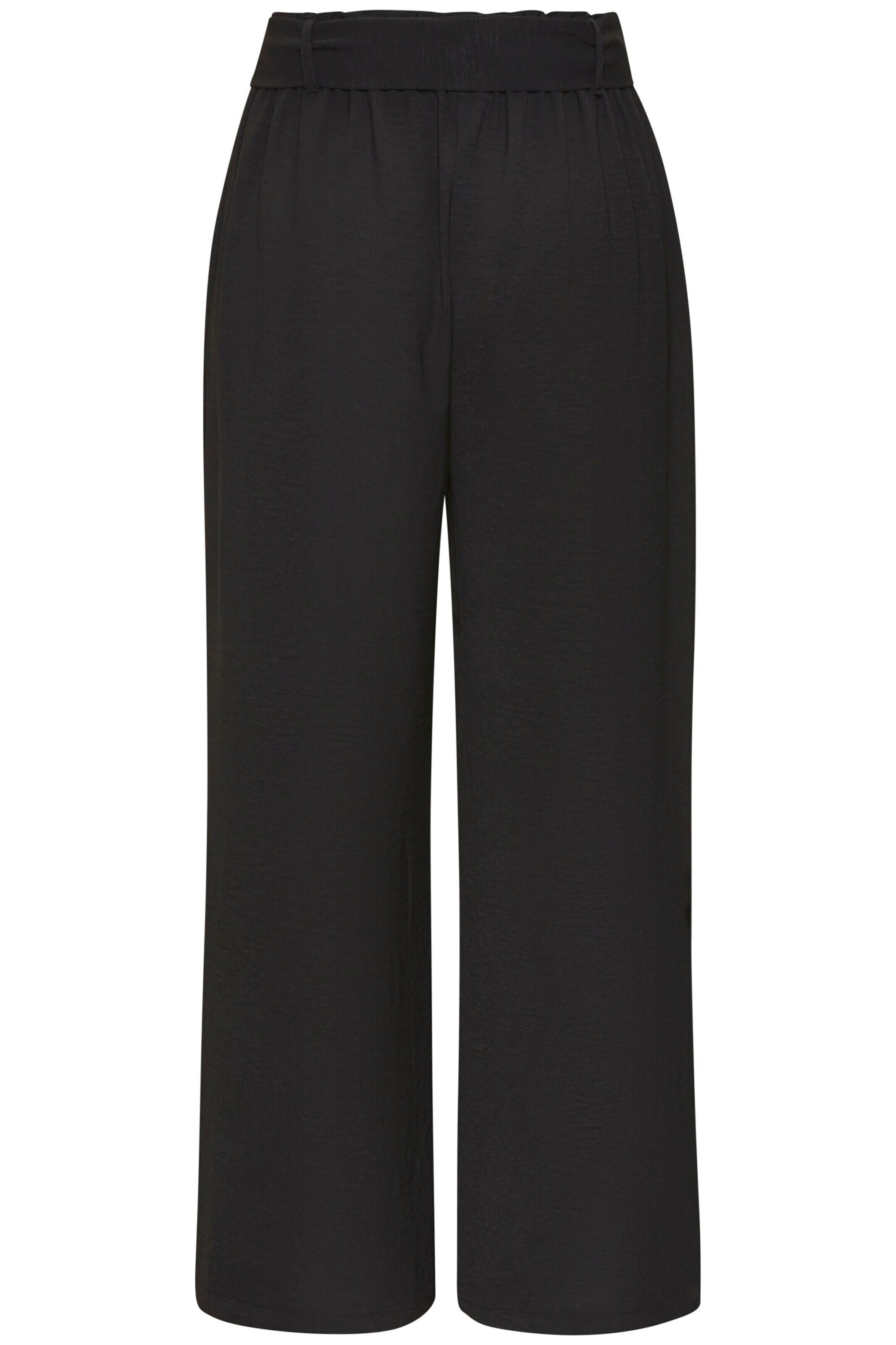 VIVANCE - Pierna ancha Pantalón en negro