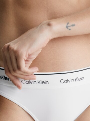 Calvin Klein Swimwear Bikinihose in Weiß