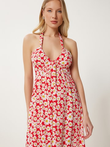 Happiness İstanbul Sommarklänning i röd