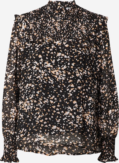 Suncoo Bluse in orange / schwarz / weiß, Produktansicht