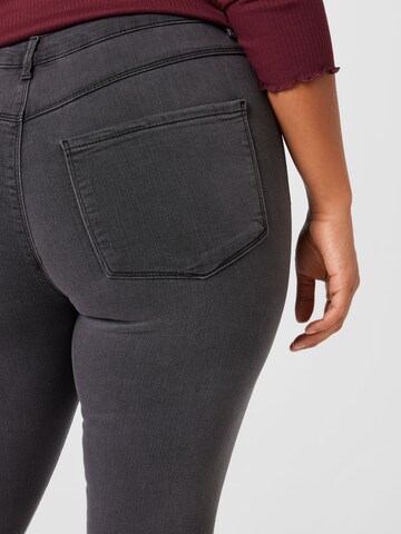 ONLY Curve Skinny Jeans 'RAIN' in Grey