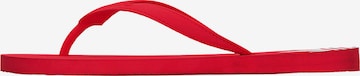 ADIDAS ORIGINALS T-bar sandals 'Adi Sun' in Red: front