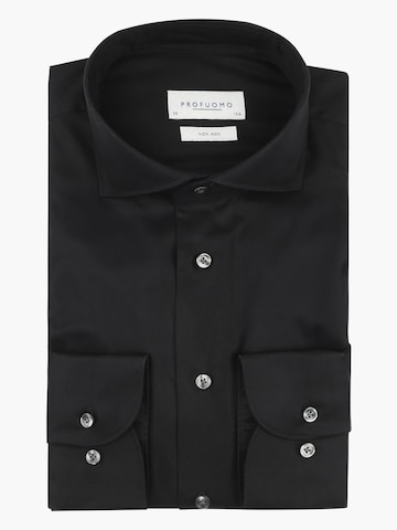 Profuomo Slim Fit Hemd‌‌‌ in Schwarz