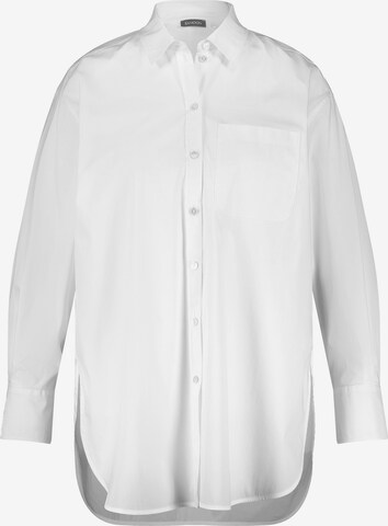 SAMOON Blouse in White: front