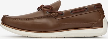 LOTTUSSE Moccasins ' Nautico ' in Brown: front