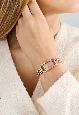 Montre à affichage analogique Ted Baker en rose : devant