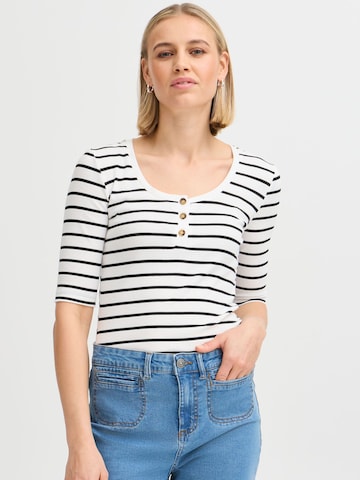 Fransa Shirt ' FRHIZAMOND stripe ' in Black