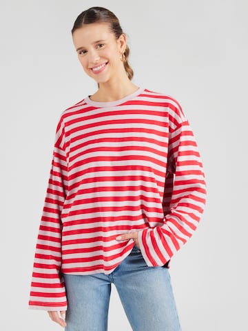 raudona Monki Marškinėliai: priekis