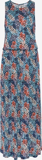 Rochie de vară s.Oliver pe albastru / bleumarin / roșu / roșu pepene, Vizualizare produs