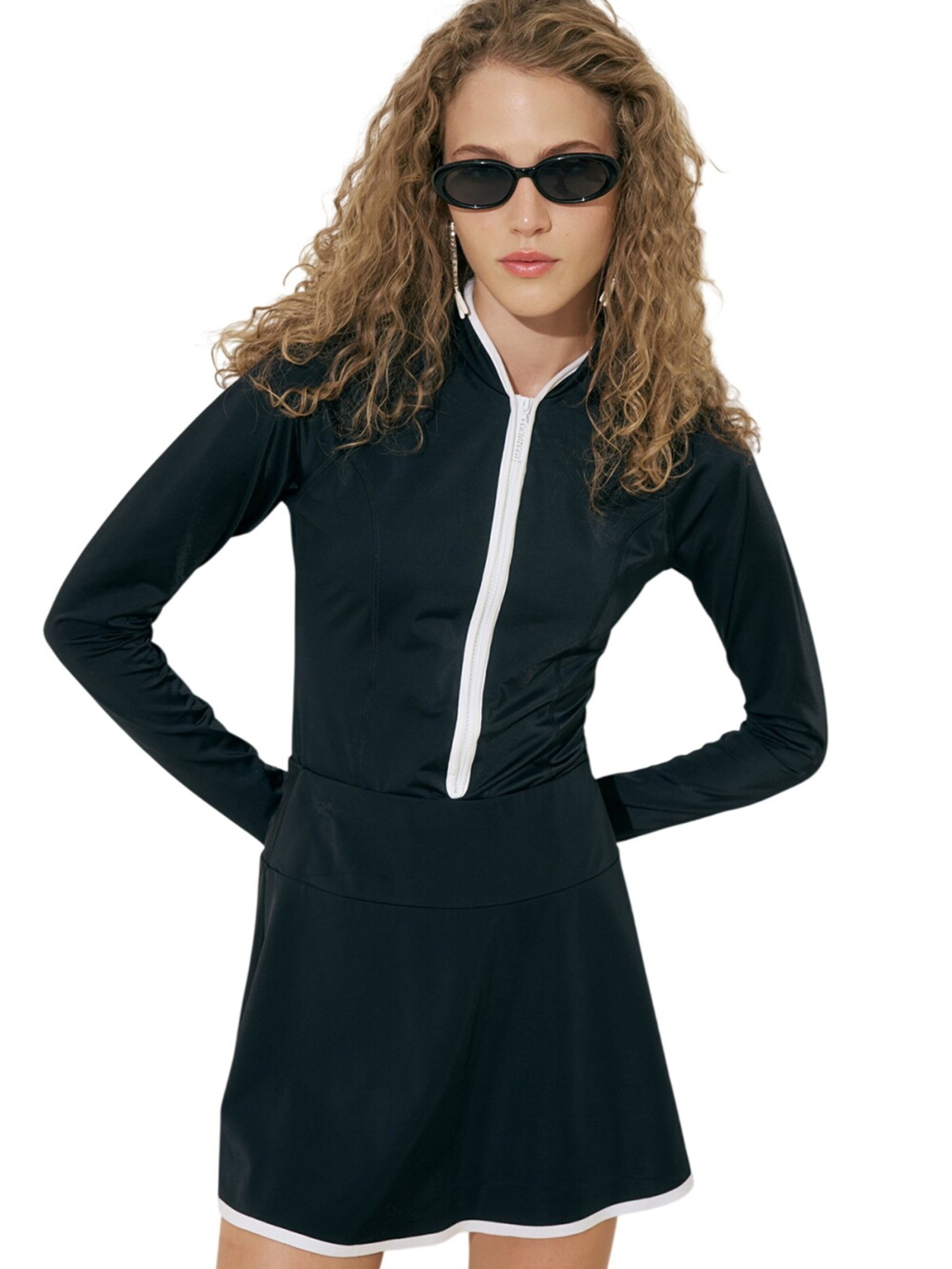 MANUKA Badeanzug‌ in Schwarz