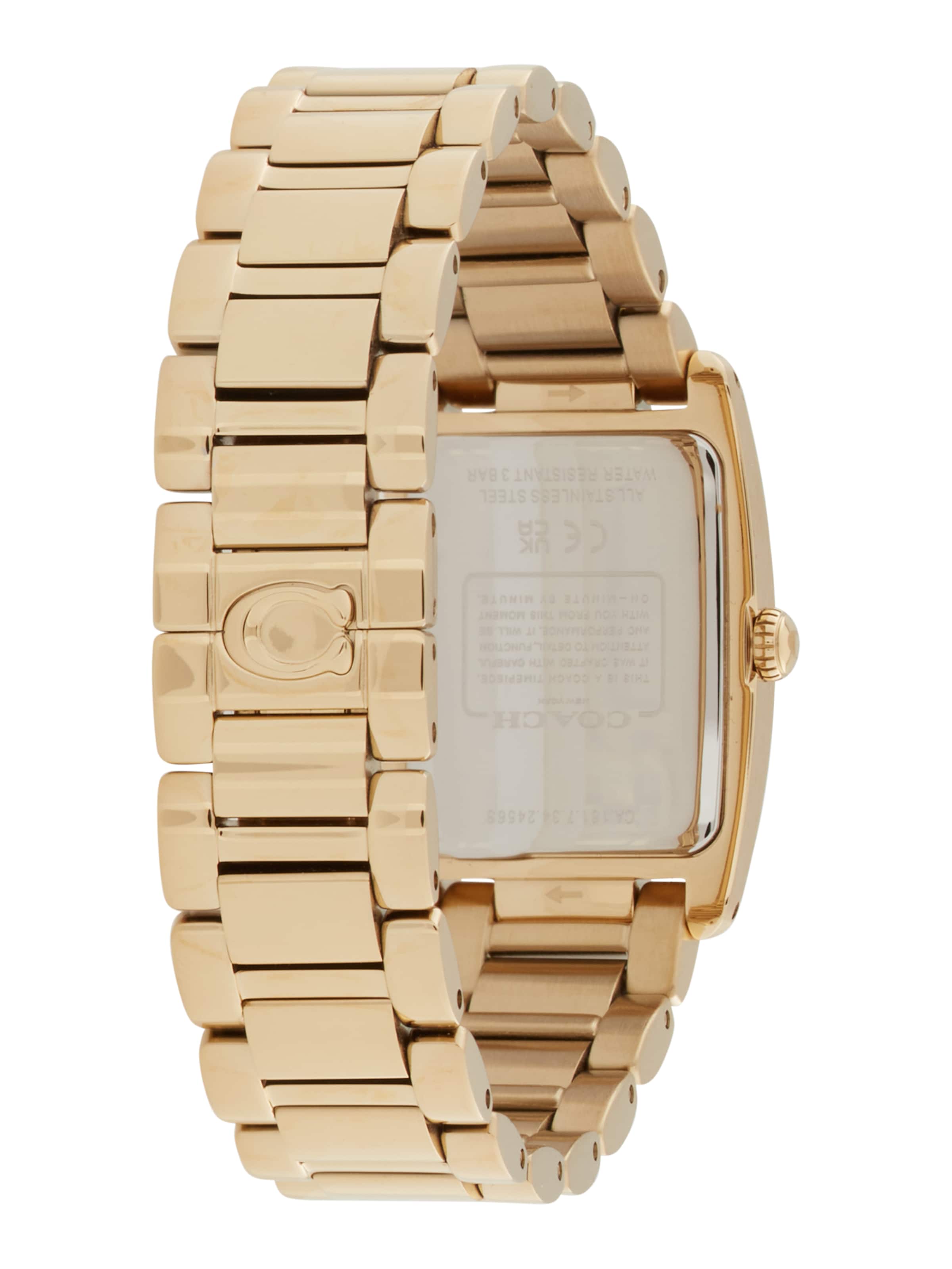 zelts COACH Analogais pulkstenis 'Reese'