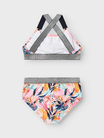 NAME IT Bralette Bikini 'NKFZISLAS' in White