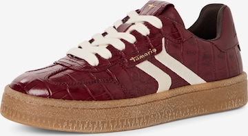 Tamaris - Zapatillas deportivas bajas en rojo: frente