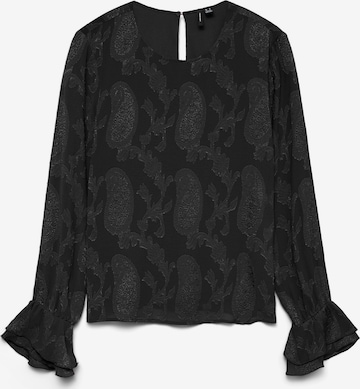 Chemisier 'VMMishi' VERO MODA en noir : devant