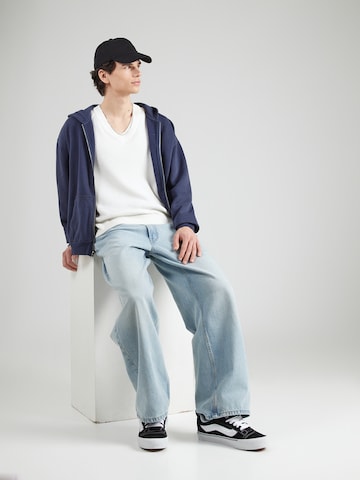 HOLLISTER Bluza rozpinana w kolorze niebieski