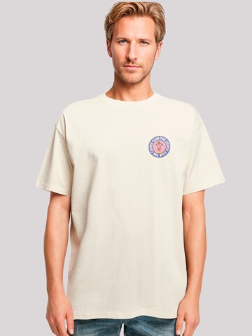 F4NT4STIC T-Shirt 'Coffee Club' in Beige